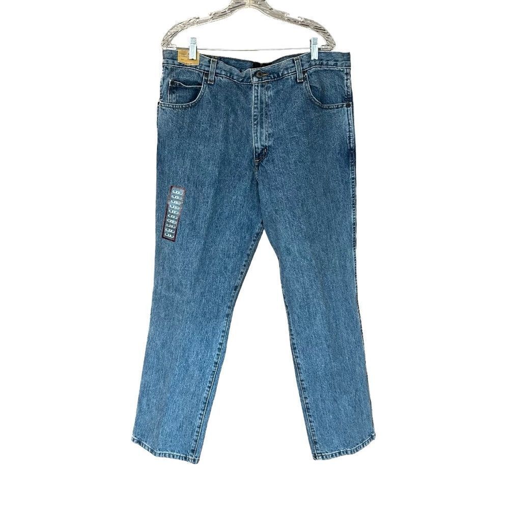 NWT RedHead Mens Relaxed Jeans Blue 38/30
